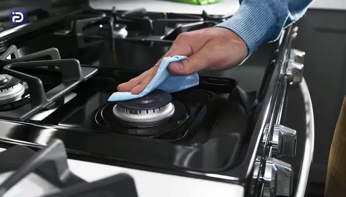 نحوه تمیز کردن اجاق گاز تکنوگاز و اجزای آن