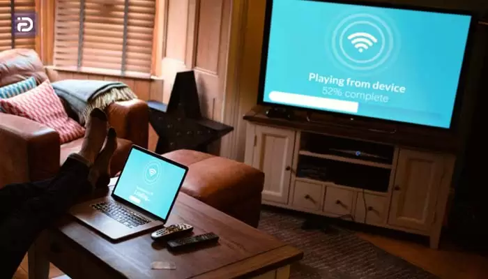 نحوه اتصال کامپیوتر به تلویزیون بدون کابل