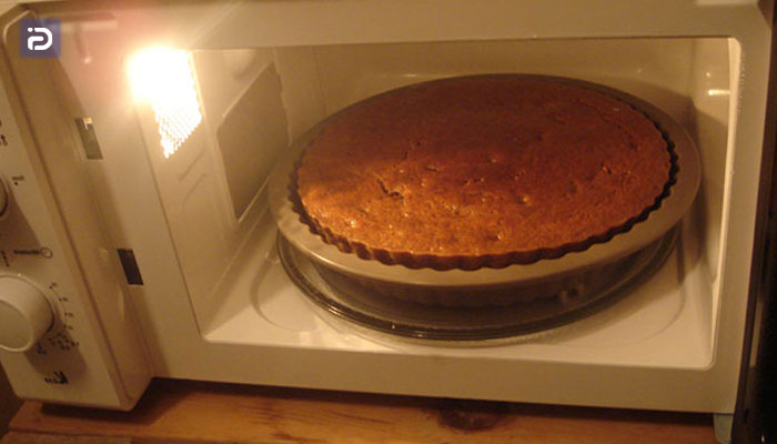 طریقه پخت کیک و شیرینی در مایکروفر سانی