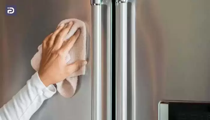نحوه پاک کردن خراش و یا لکه روی دیواره یخچال هیوندای