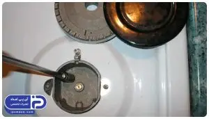 آموزش تعویض نازل اجاق گاز