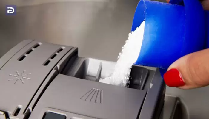 نحوه استفاده از پودر شوینده مخصوص در ظرفشویی ناسیونال