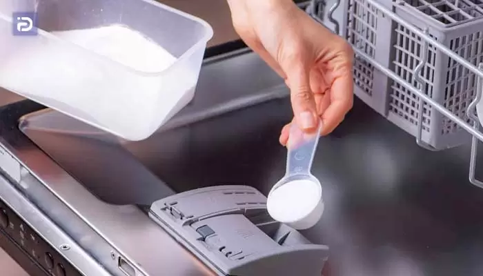 نحوه استفاده از پودر شوینده مخصوص در ظرفشویی یونیوا