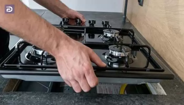 نصب اجاق گاز توکار اخوان