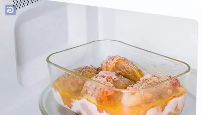 جلوگیری از خشک شدن غذا در ماکروفر