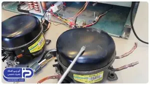 تعویض موتور یخچال ویرپول