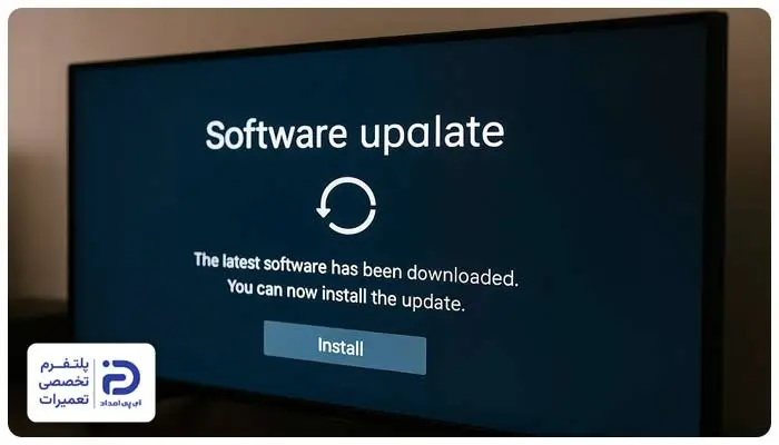 قدیمی بودن نرم‌ افزار علت سبز شدن تصویر تلویزیون