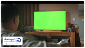 علت سبز شدن صفحه تلویزیون