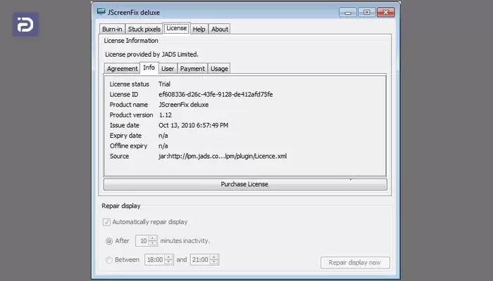 استفاده از برنامه JScreenFix برای رفع مشکل قرمز شدن صفحه تلویزیون