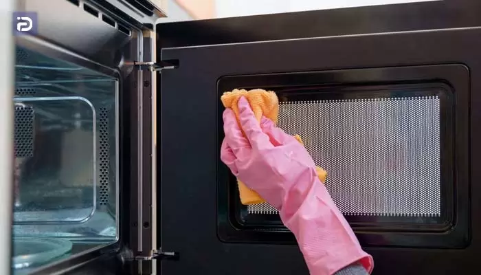 بهترین روش تمیز کردن ماکروفر شارپ