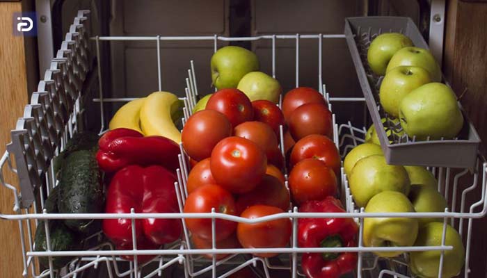 آیا می توان میوه و سبزیجات را در ظرفشویی شارپ شست؟ + روش شتسشو میوه و سبزیجات در ظرفشویی 