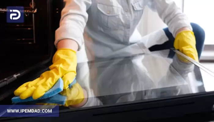 تمیز کردن فر گاز با قرص ظرفشویی