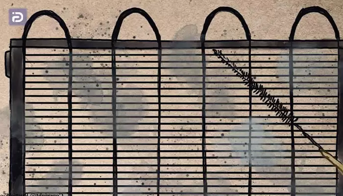 تمیز کردن موتور و کندانسور یخچال سوزان