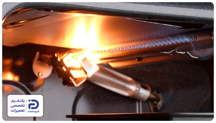 معیوب بودن الکترود جرقه زن از دلایل اتصالی در فندک گاز