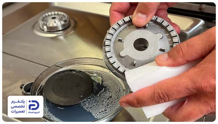 کثیفی سوزنی فندک یا درپوش‌ شعله علت اتصالی فندک اجاق گاز