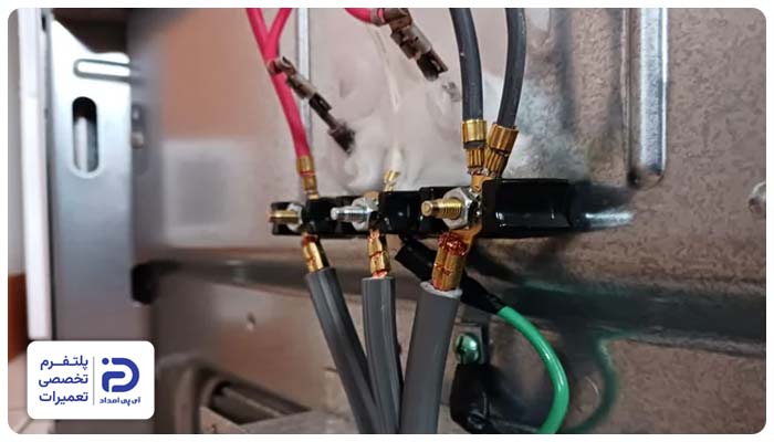 قطعی یا شل بودن سیم‌کشی علت اتصالی فندک اجاق گاز