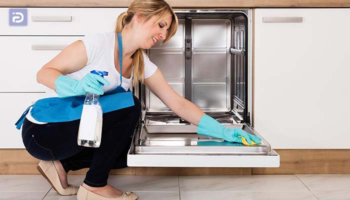 راهنمای تمیز کردن داخل ماشین ظرفشویی کروپ