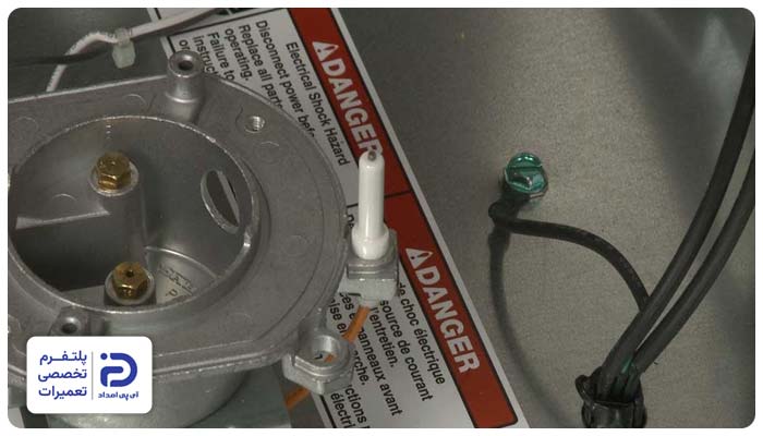 اتصالی در فندک گاز به دلیل خرابی ماژول الکترود جرقه زن