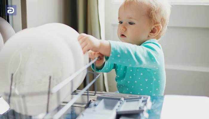 راهنمای فعال و غیر فعال کردن قفل کودک در ظرفشویی بیشل