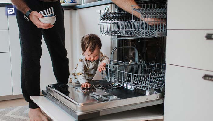 راهنمای فعال و غیر فعال کردن قفل کودک در ظرفشویی وست پوینت