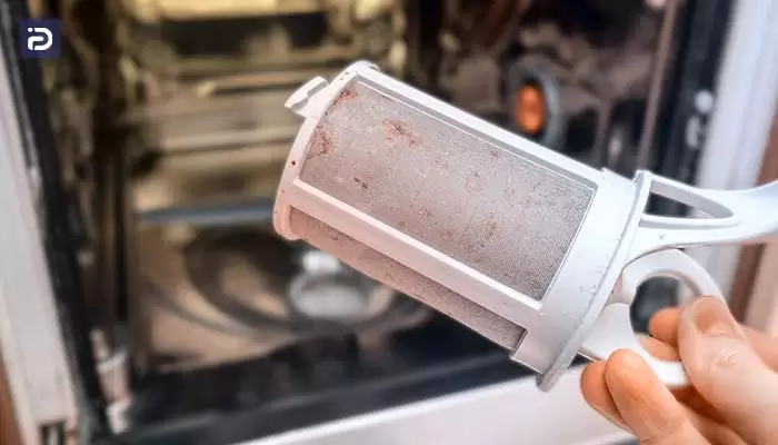 چگونه فیلتر درون ظرفشویی کروپ Crop را تمیز کنیم