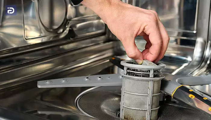 طریقه تمیز کردن فیلتر ظرفشویی توشیبا چگونه است