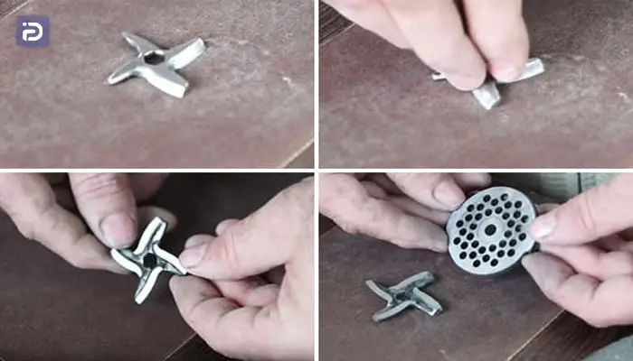 نحوه تیز کردن تیغه چرخ گوشت