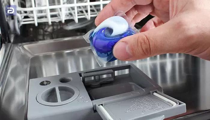 طریقه استفاده از قرص در ظرفشویی توشیبا