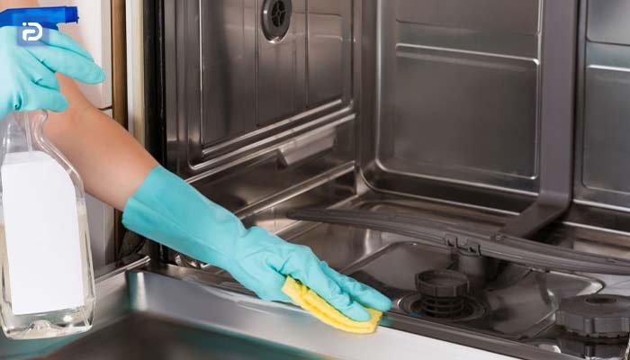 شیوه اصولی تمیز کردن داخل ماشین ظرفشویی سینجر