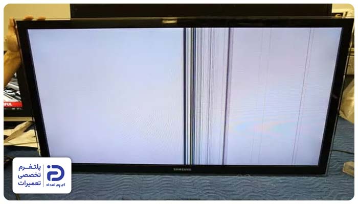 مشکل در پنل تلویزیون