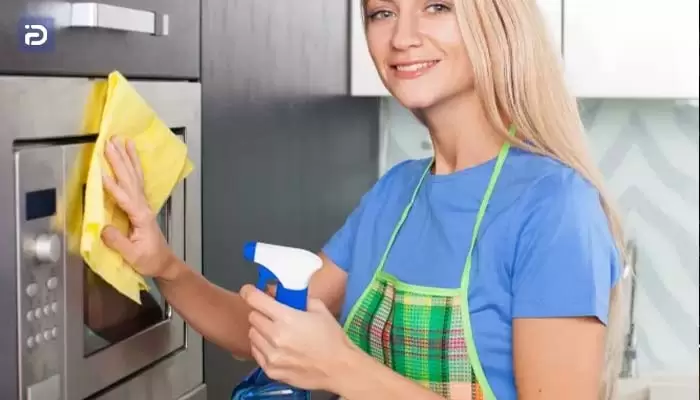سریعترین و راحت ترین راه تمیز کردن ماکروفر تکنوگاز 
