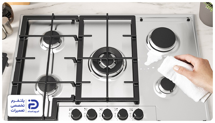 نکات مهم در نگهداری اجاق گاز صفحه ای یا رومیزی