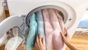 نرم کننده‌ طبیعی برای شستن حوله در لباسشویی