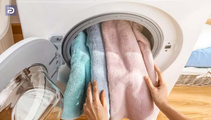 نرم کننده‌ای طبیعی برای شستن حوله در لباسشویی