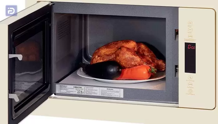 پخت مرغ در ماکروفر گالانز