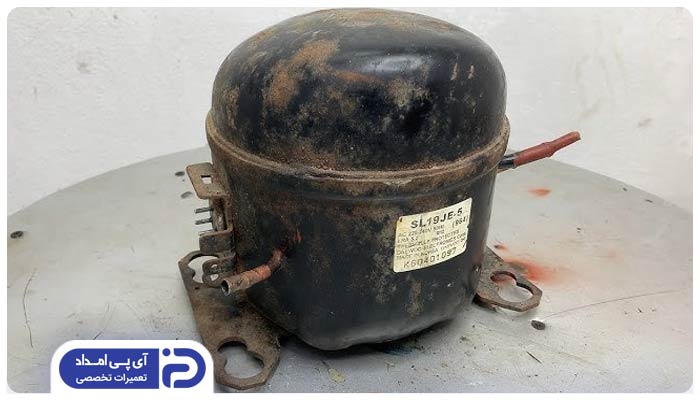 کمپرسور معیوب یا خشک‌ کار کردن آن