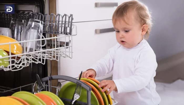 راهنمای فعال و غیر فعال کردن قفل کودک در ظرفشویی فیلکو