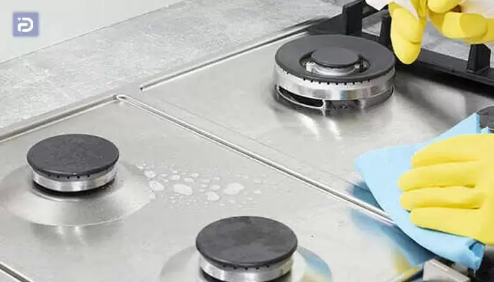 راهنمای تمیز کردن صفحه اجاق گاز فریجیدر 