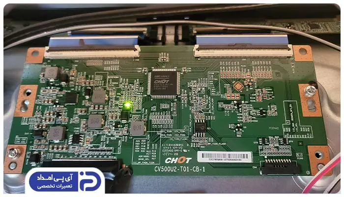 تعمیر برد یخچال هایسنس