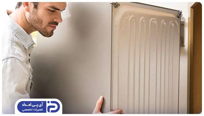 داغ شدن بدنه یخچال هایسنس