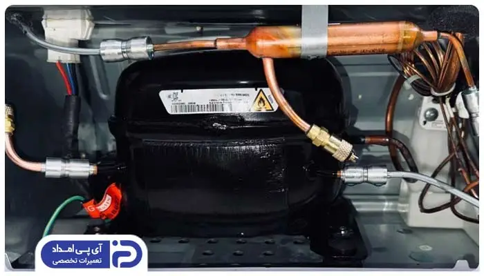 تعمیر و تعویض کمپرسور یخچال هایسنس