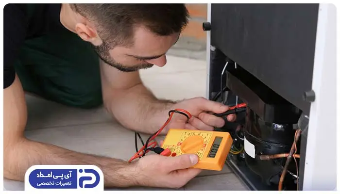 داغ شدن موتور یخچال فریزر هایسنس