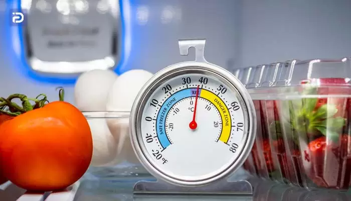 نحوه تنظیم دمای یخچال و فریزر ایکس ویژن