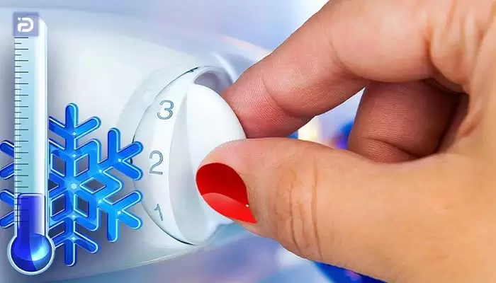 نحوه تنظیم دمای یخچال و فریزر سینور