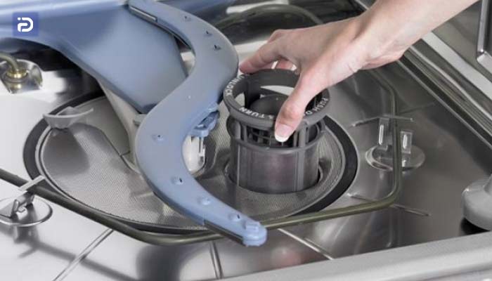 چگونه فیلتر درون ظرفشویی لوفرا Lofra را تمیز کنیم