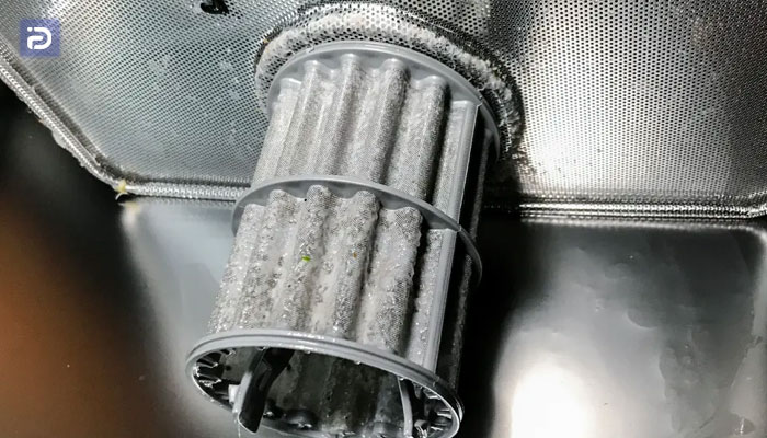 طریقه تمیز کردن فیلتر درون ظرفشویی پارس خزر  چگونه است