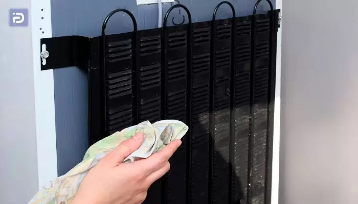 نحوه تمیز کردن کندانسور یخچال آیسان
