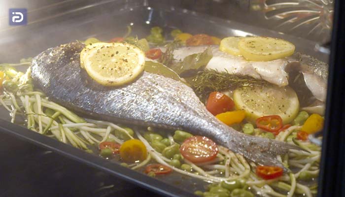 روش پخت سبزیجات، تخم مرغ، مرغ بریان و ماهی در ماکروفر زیگما