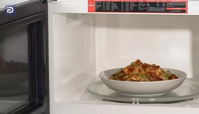 نحوه گرم کردن غذا در ماکروفر گالانز