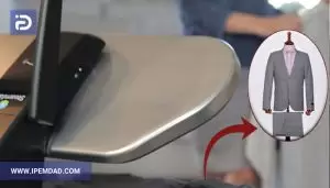 نحوه اتو زدن کت مردانه با اتو پرس